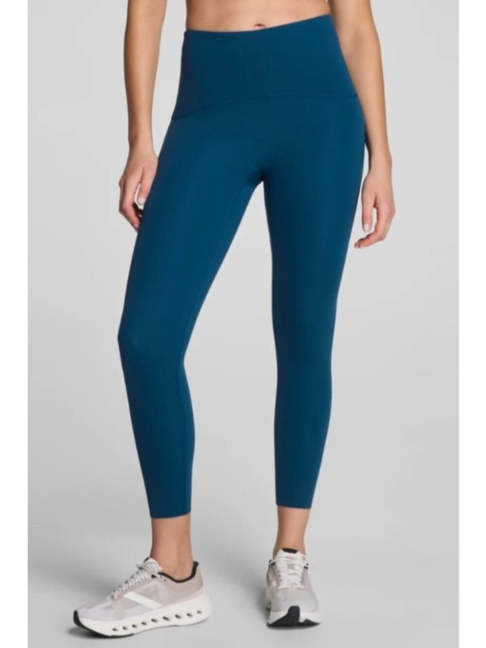 NEW Spanx Booty Boost 7/8 Leggings Deep Cove Shaping Athletic Athleisure Small